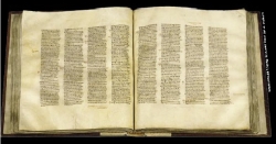 Codex Sinaiticus (earliest extant source of Septuagint)